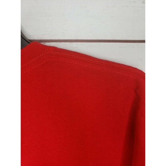 Dec 25th Santa Claus Red Short Sleeve T-Shirt Men's Size Extra Large Holiday Dec - Picture 4 of 7